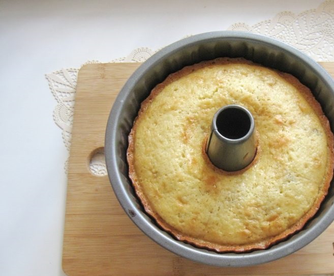 Кекс вишневый в духовке