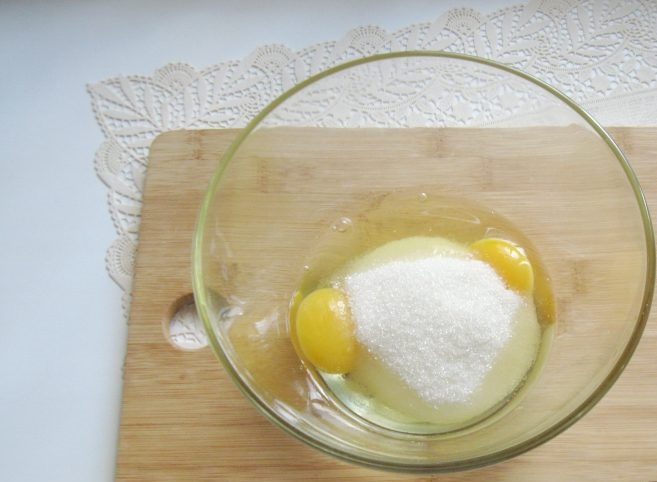 Кекс вишневый в духовке