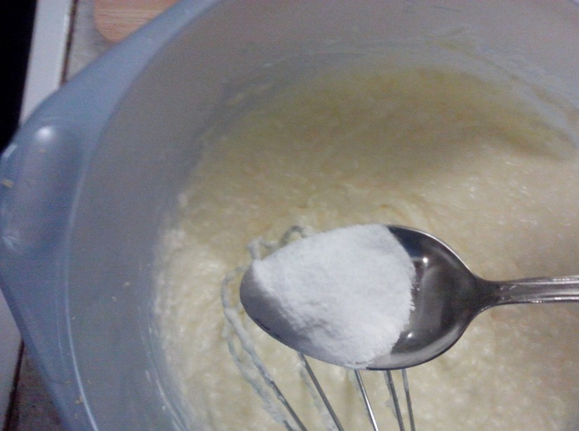 Кокосовый кекс на сметане