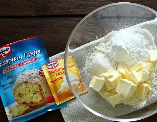 Корзиночки с меренгой