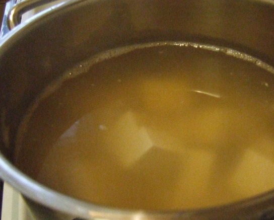 Мисо суп с грибами шиитаке