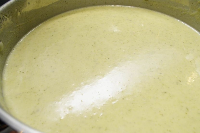 Овощной суп-пюре с брокколи