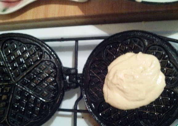 Печенье песочные сердечки