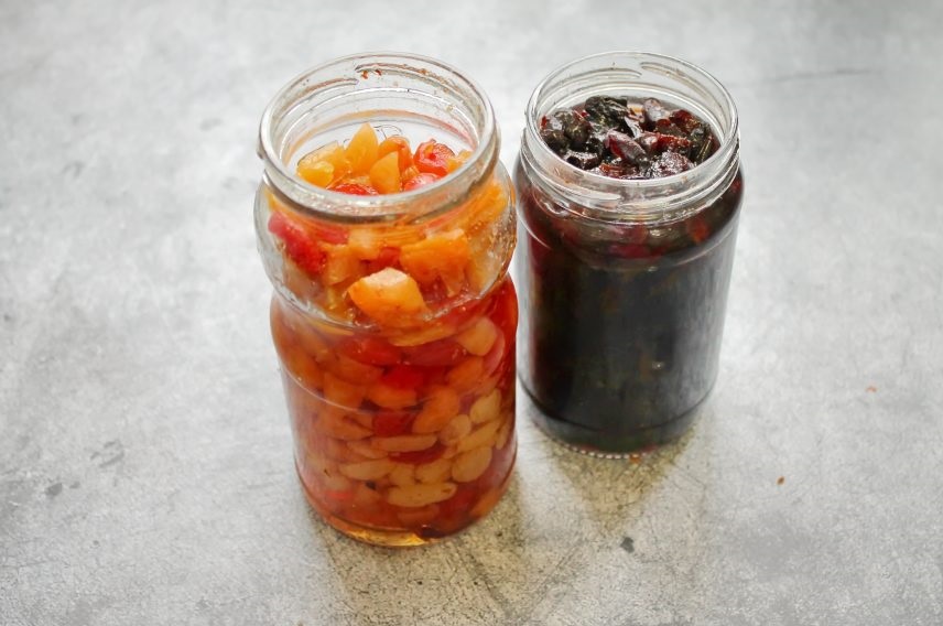 Пряный кекс с сухофруктами