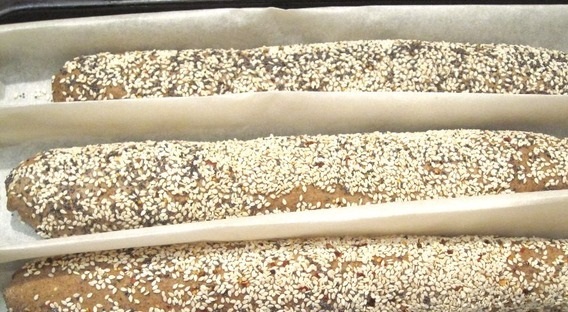 Пшенично-ржаной багет