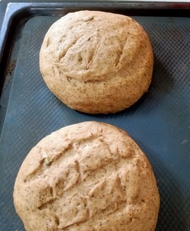 Пшенично-ржаной хлеб с гречневой мукой