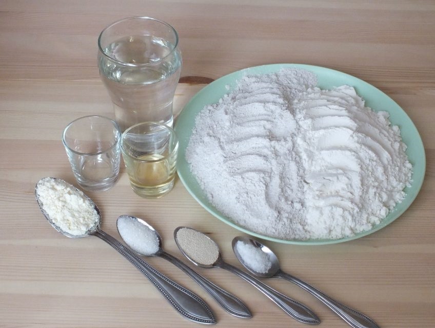 Пшенично-ржаной хлеб в хлебопечке