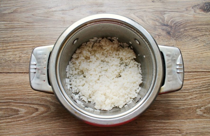 Рисовая каша с кокосовой стружкой
