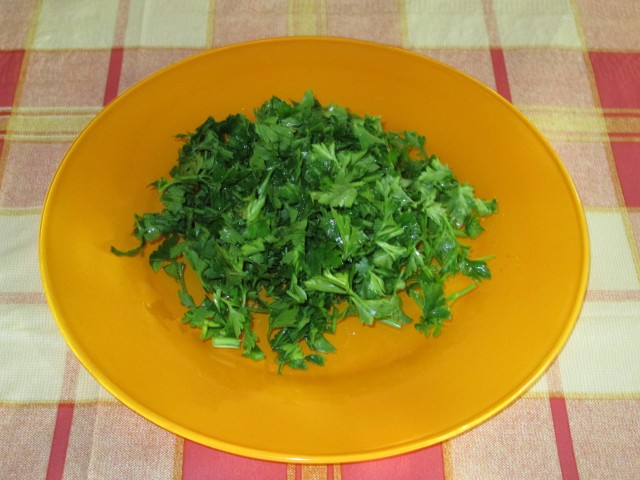Салат из печеных овощей в духовке