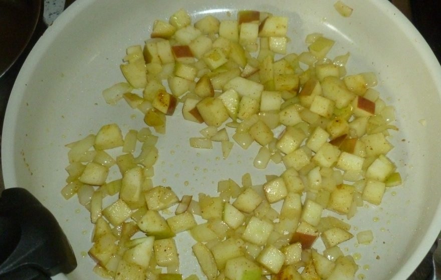 Салат с арбузом и креветками