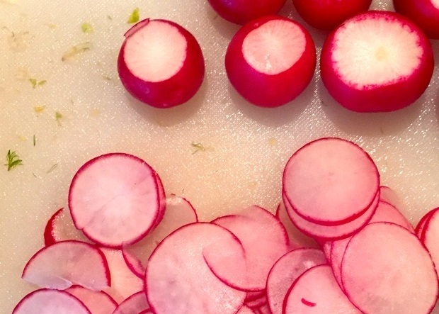 Салат с фенхелем и рукколой