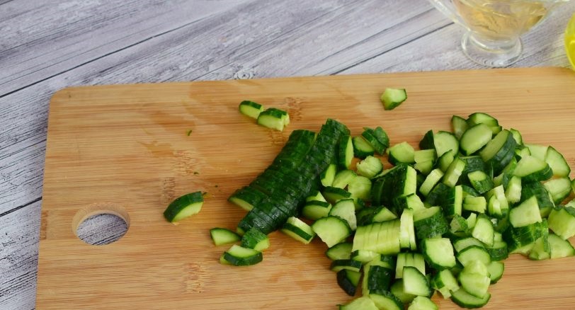 Салат витаминный из овощей