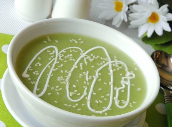 Крем-суп из брокколи со сливками. Пошаговый рецепт с фото