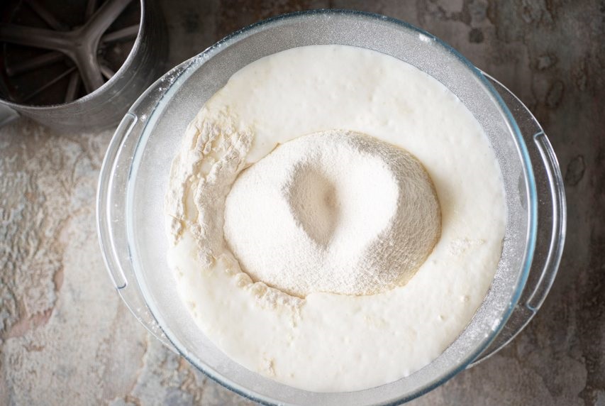 Сырные лепешки на кефире на сковороде