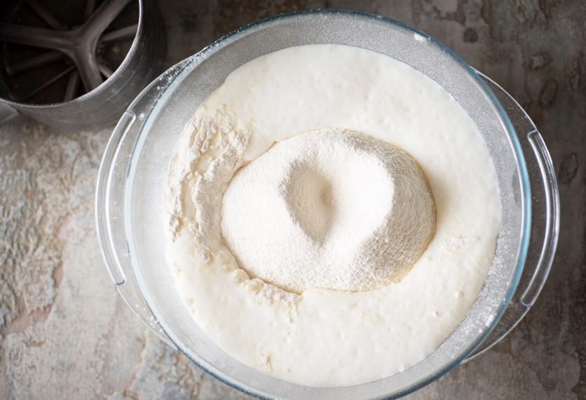 Сырные лепешки на кефире на сковороде