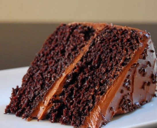 Простой шоколадный торт