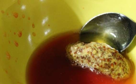 Салат с утиной грудкой и апельсинами