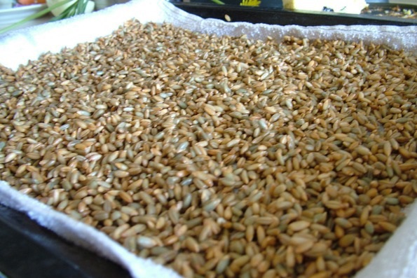 Хлеб с пророщенной пшеницей