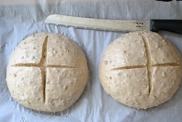 Хлеб с семечками