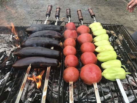 Овощи запеченные на костре, как приготовить по рецепту пошагово с фото Овощи запеченные на костре, как приготовить по рецепту пошагово с фото
