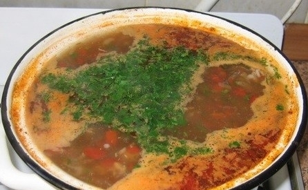 Суп харчо из баранины по-грузински