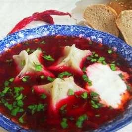 Борщ с ушками