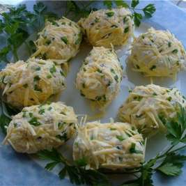 Яйца из творога по-литовски